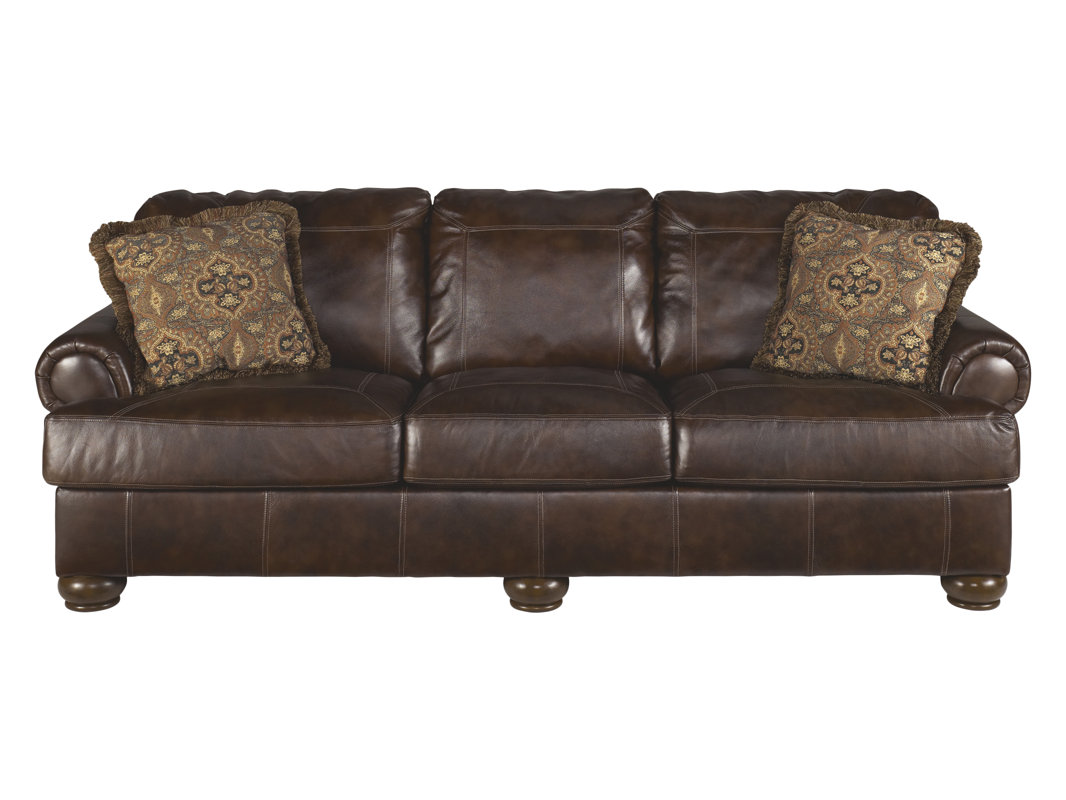 bannister leather sofa review